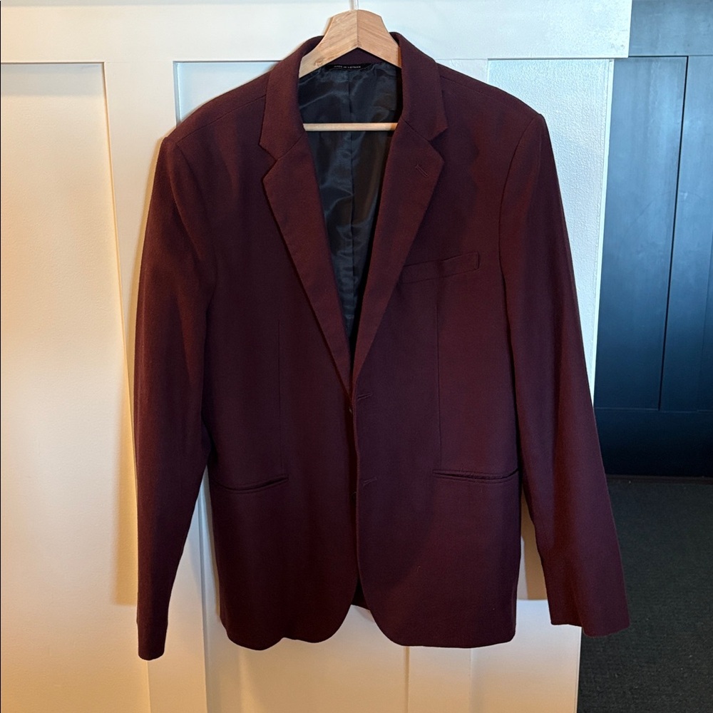 Banana Republic Rich Burgundy Blazer
